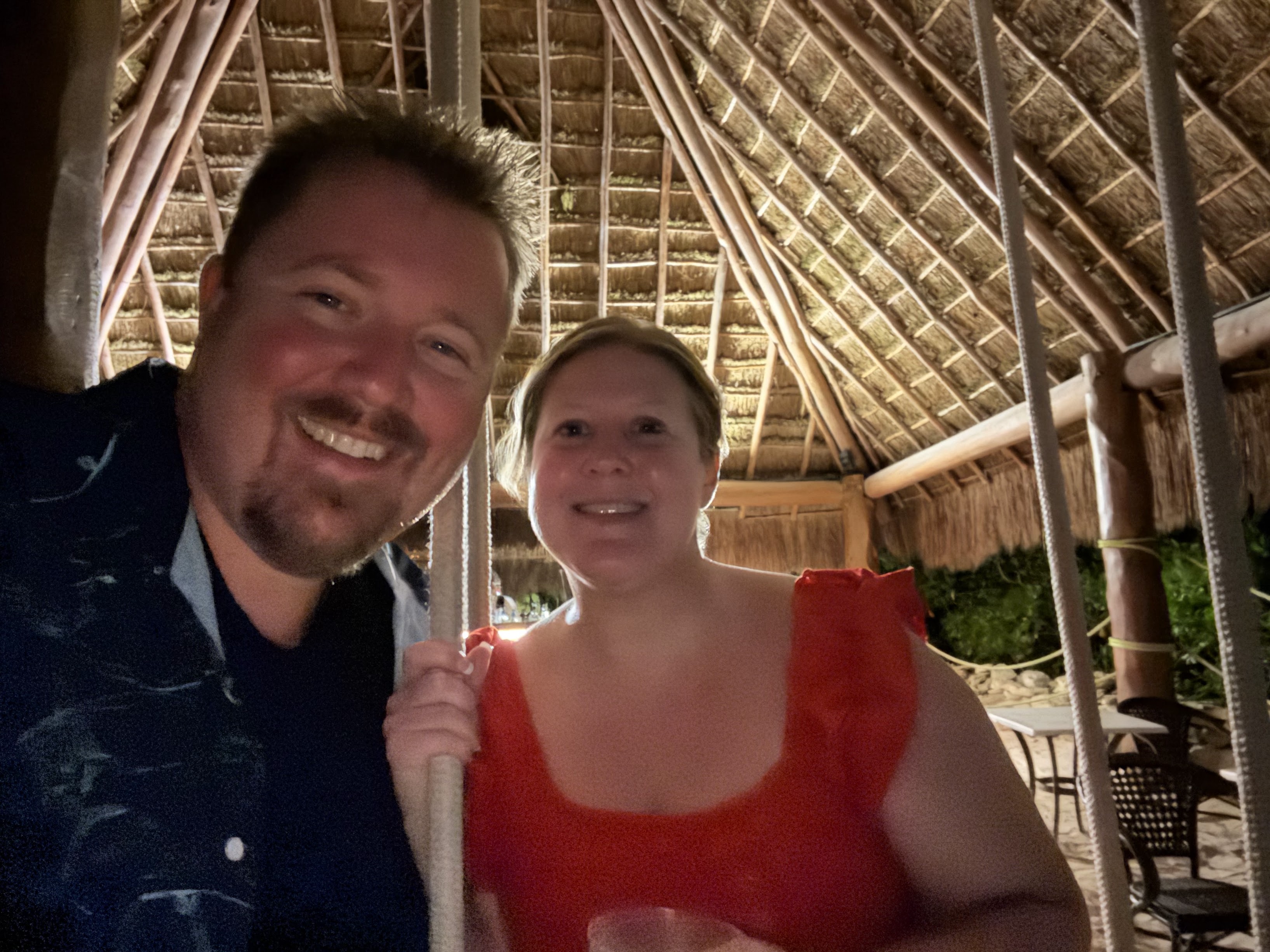 Chris and Jaime on vacation