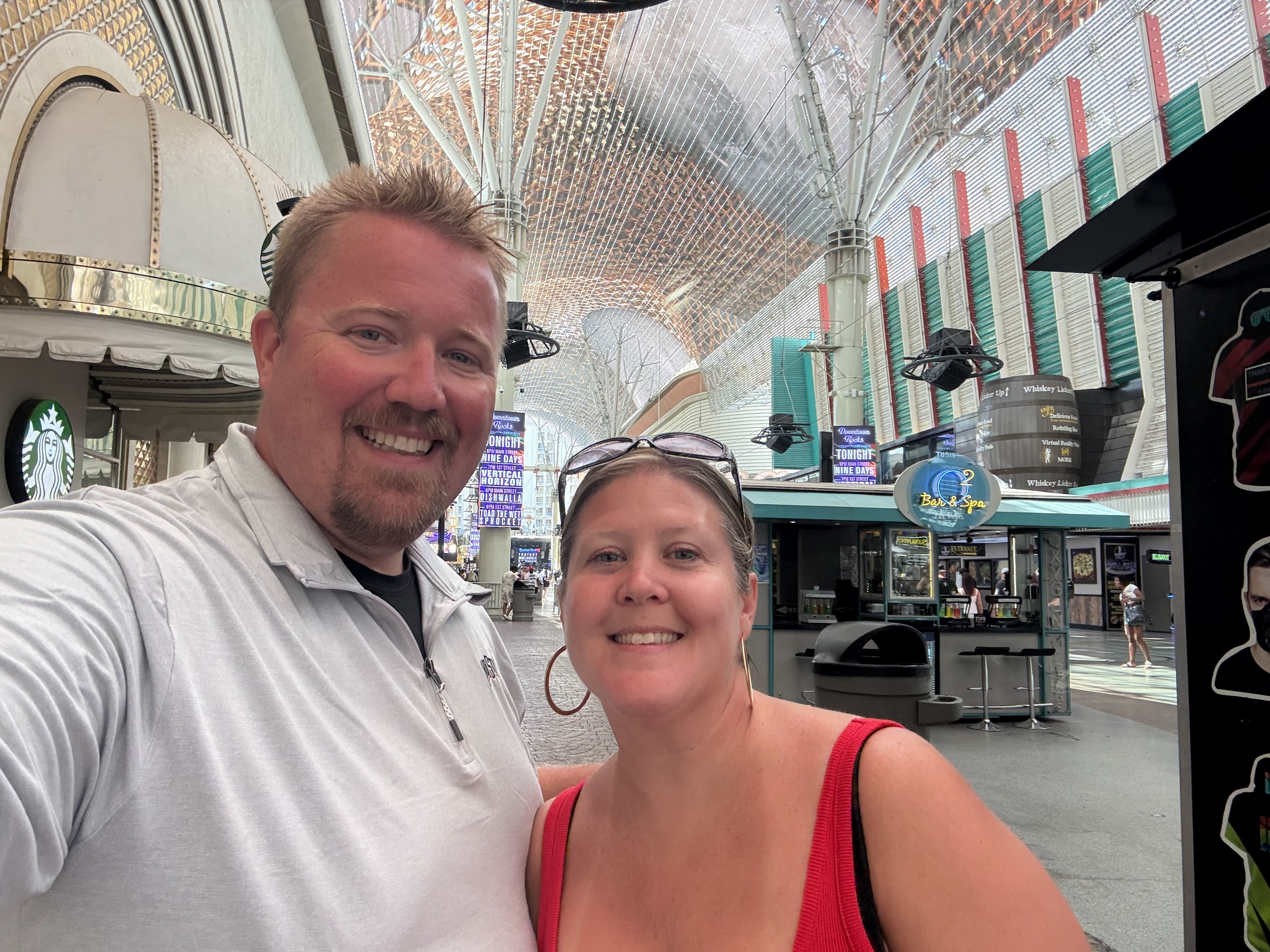 Chris and Jaime in Las Vegas