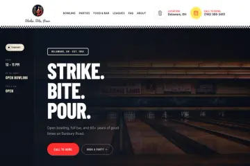 Delaware Lanes website
