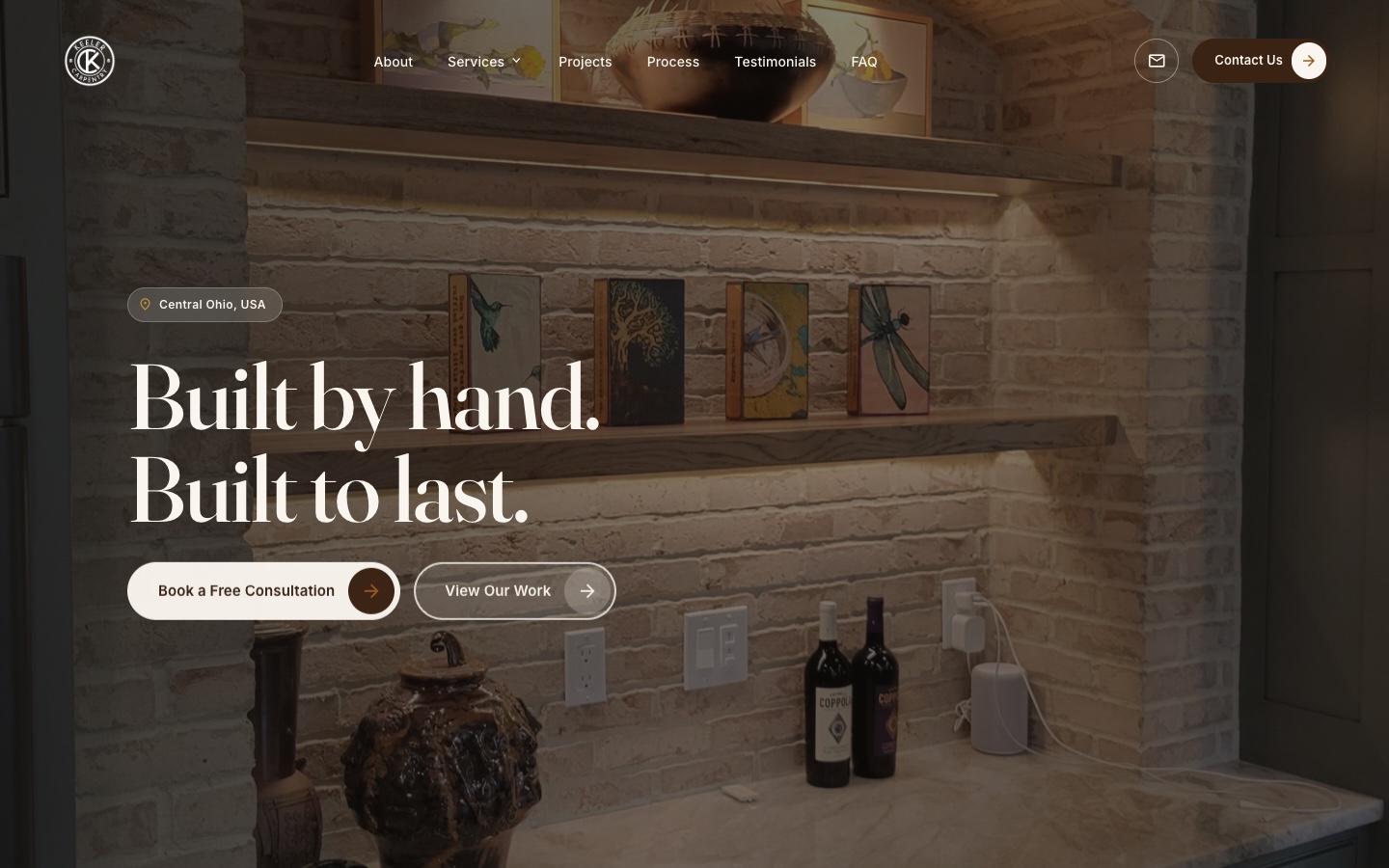 Keeler Carpentry website