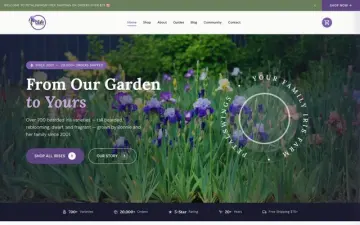 PetalsWings website