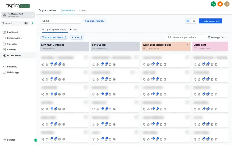 The Pipeline view inside your Aspire hub
